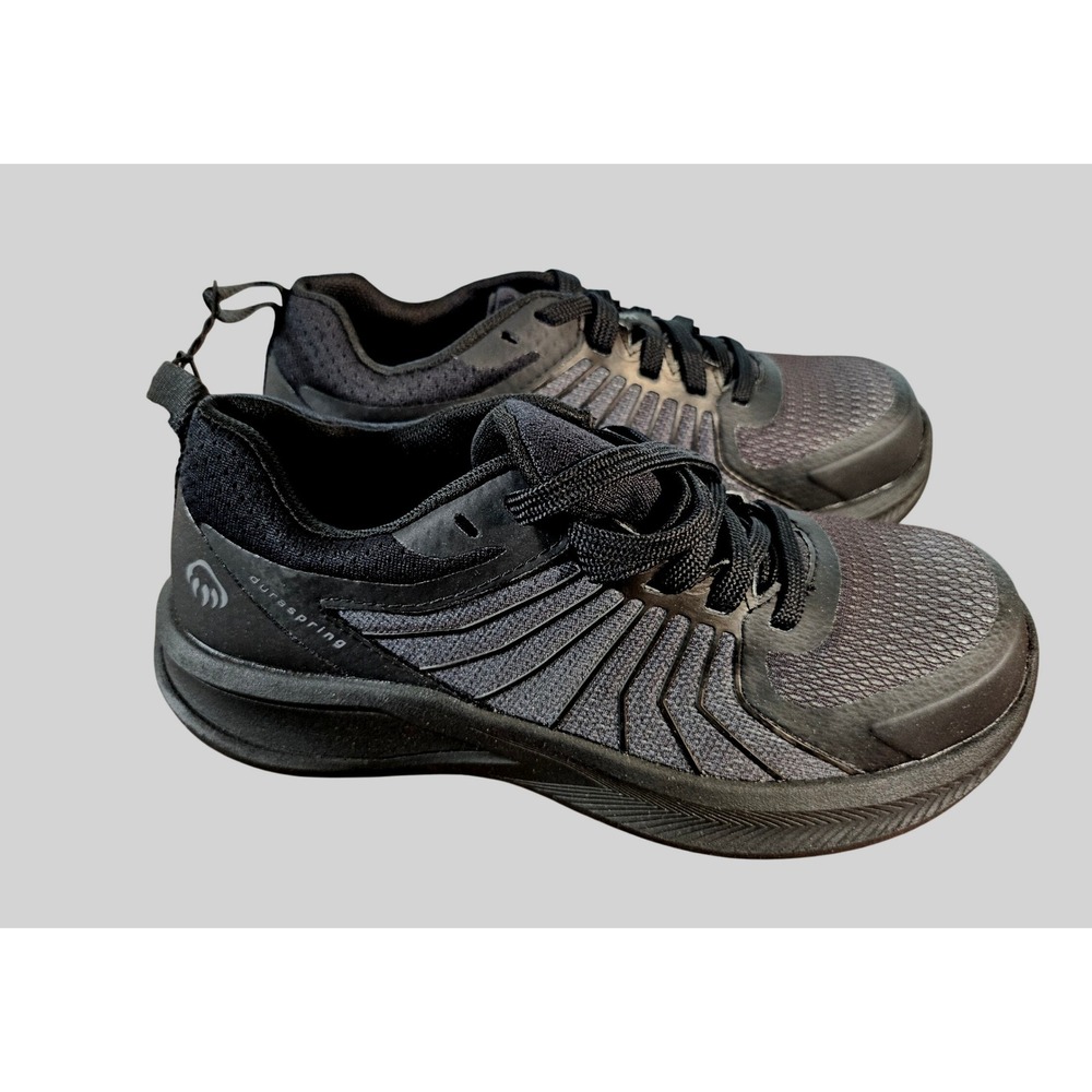 Wolverine Rev Durashock Work Shoes Womens 6 Black Safety Toe Industrial Sneakers